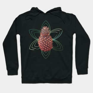 Pineapple with graphic - geometric pattern Hoodie